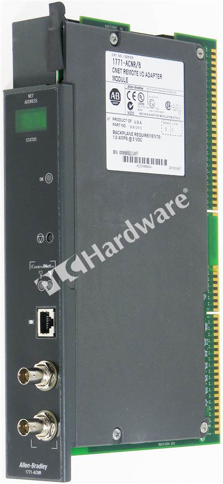 1771 Controlnet Module PLC Hardware: Allen-Bradley 1771-ACNR 2-port Redundant Media ControlNet ...