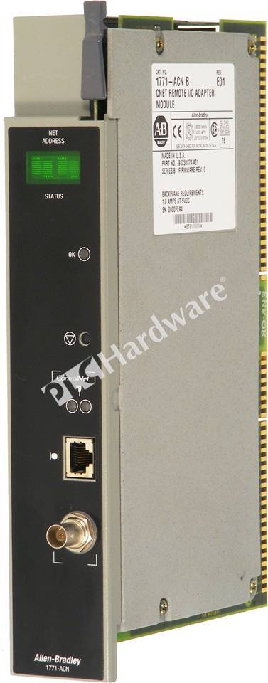1771 Controlnet Module PLC Hardware: Allen-Bradley 1771-ACN ControlNet Communication Module