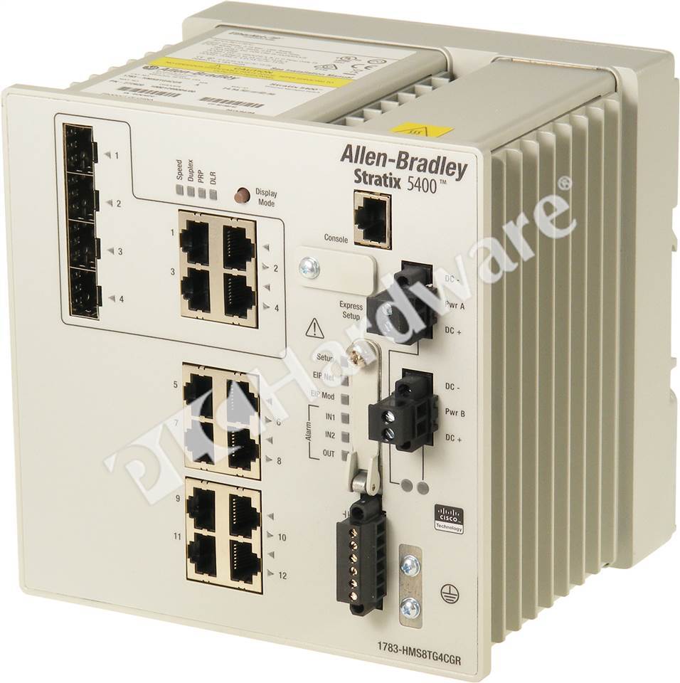 PLC Hardware - Allen Bradley 1783-HMS8TG4CGR Series A, Used PLCH