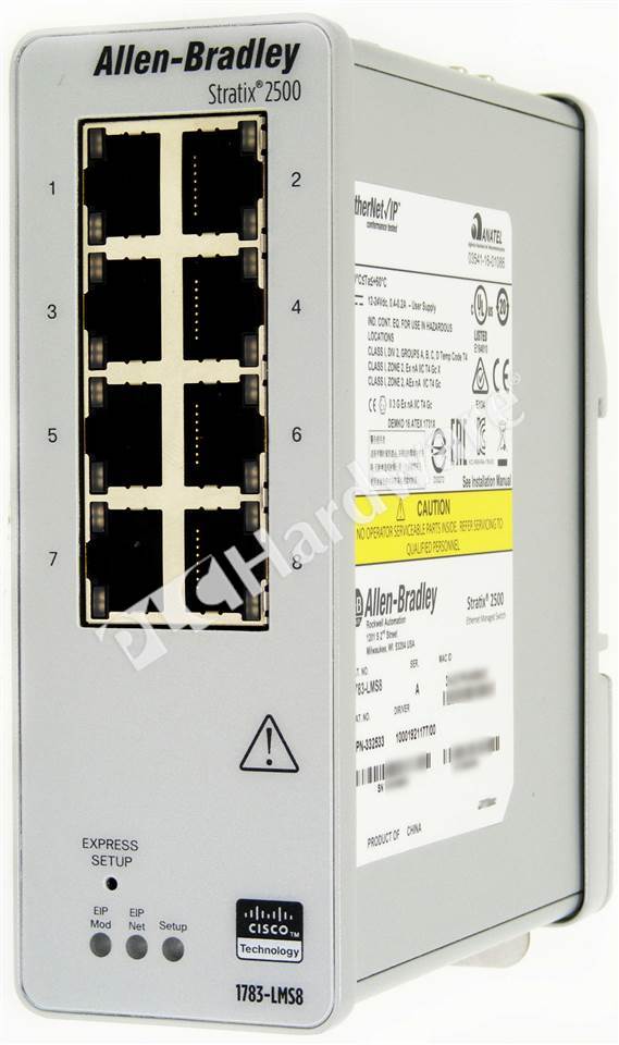 PLC Hardware - Allen Bradley 1783-LMS8 Series A, Surplus PLCH Pre