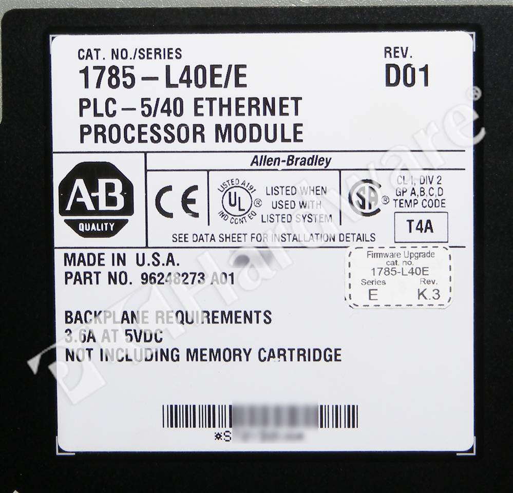 1785-L40E/E 6