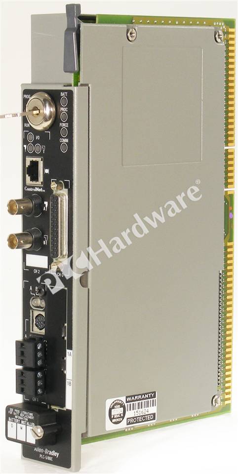 Automate PLC Allen-Bradley 1785-L80C15 Rev. B01 Avec Module Ethernet 1785-ENET - Occasion