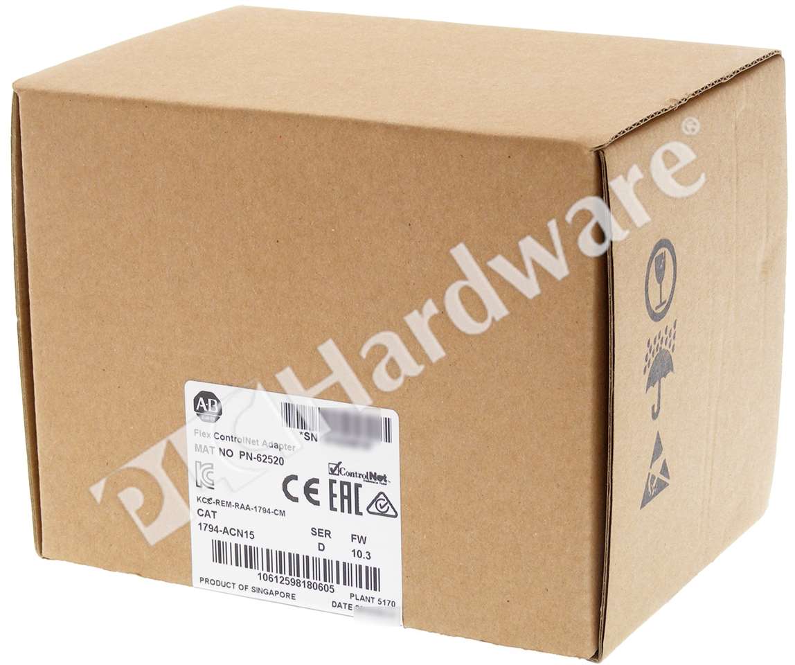 PLC Hardware: Allen-Bradley 1794-ACN15 ControlNet Flex I/O Adapter ...