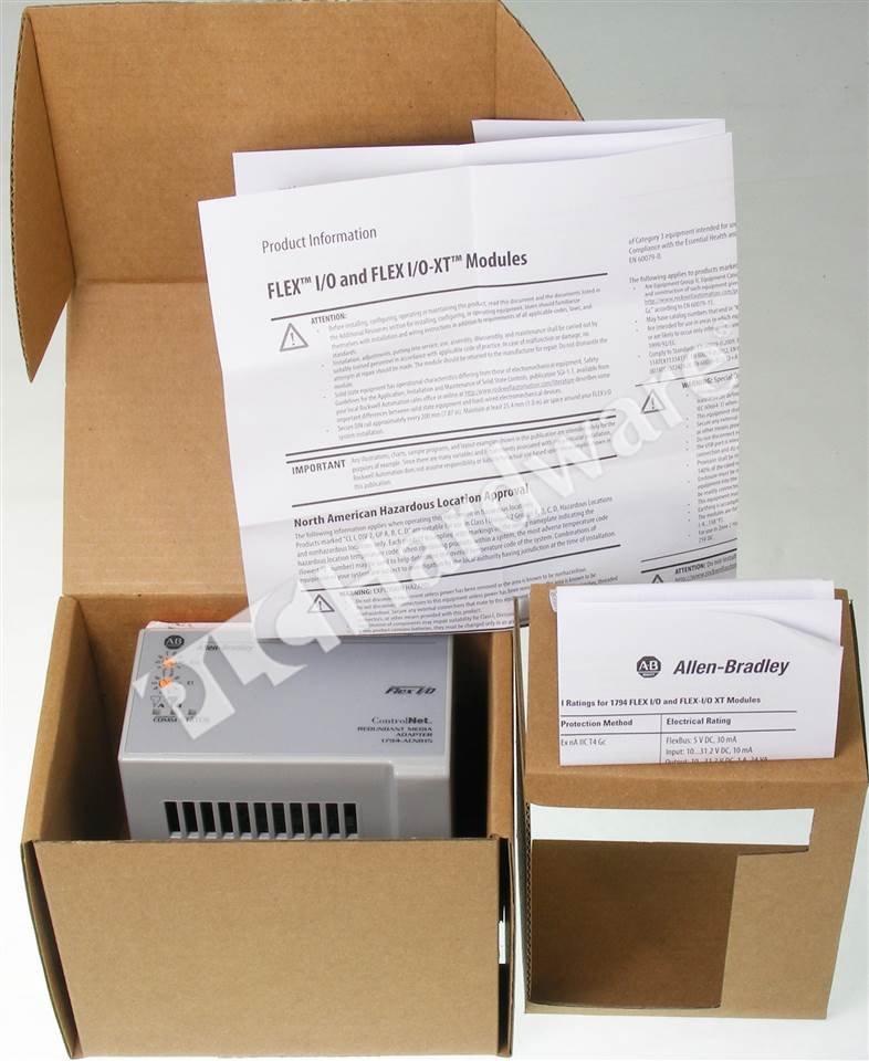 PLC Hardware: Allen-Bradley 1794-ACNR15 FLEX I/O ControlNet Adapter Module