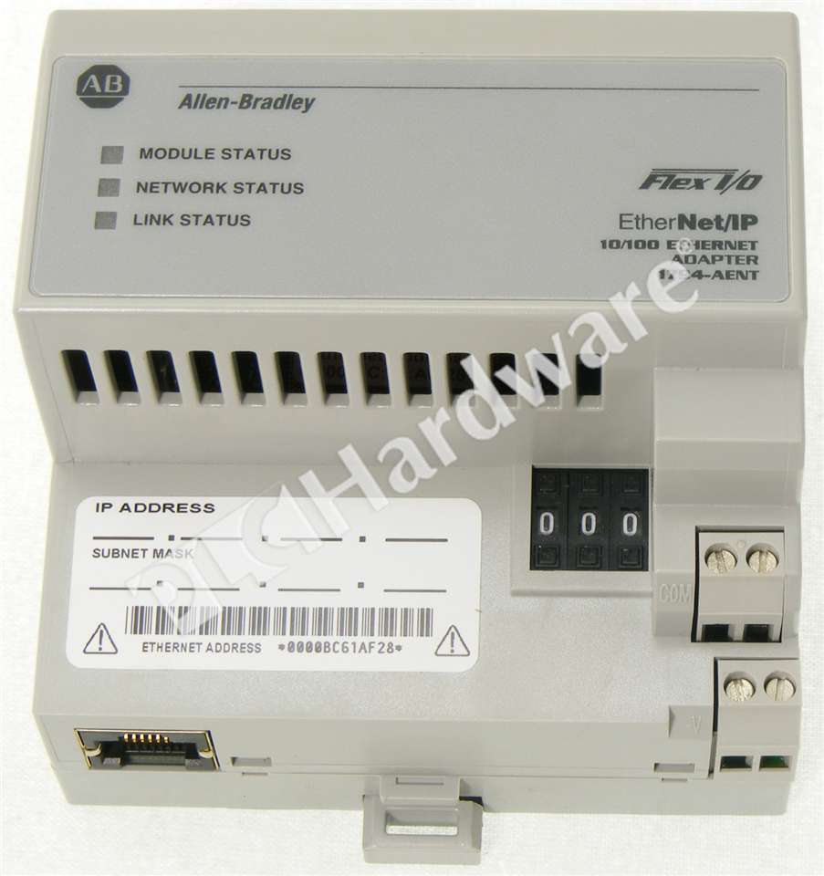 PLC Hardware - Allen Bradley 1794-AENT Series B, Used in PLCH Packaging