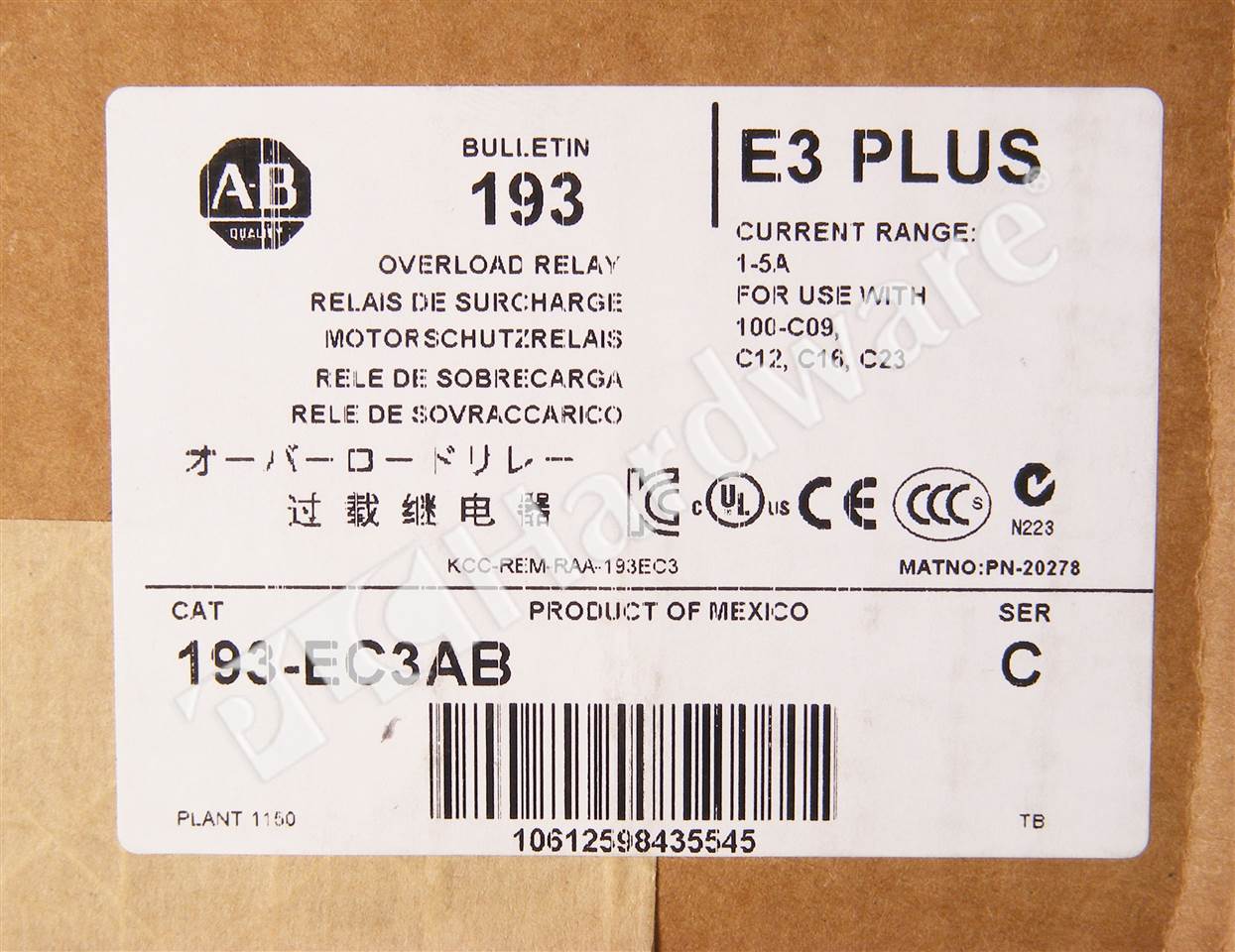 193-EC3AB/C 3