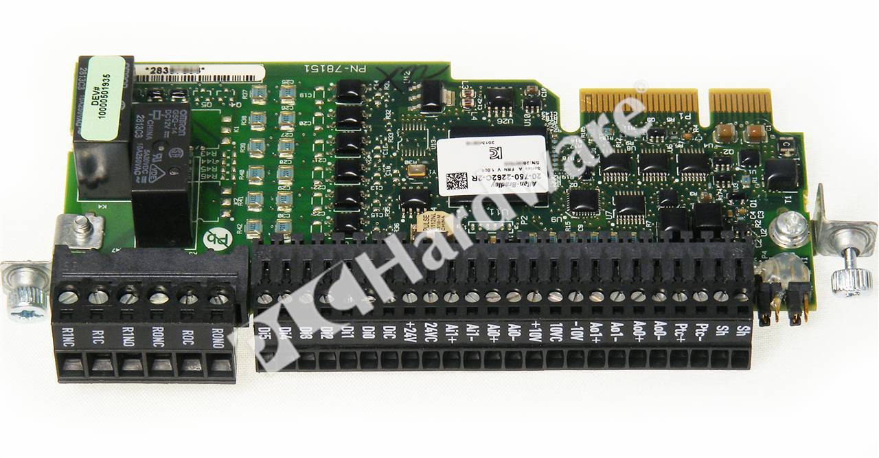 PLC Hardware Allen Bradley 20 750 2262C 2R PowerFlex 750 24V I O Module plc-hardware-allen-bradley-20-750-2262c-2r-powerflex-750-24v-i-o-module