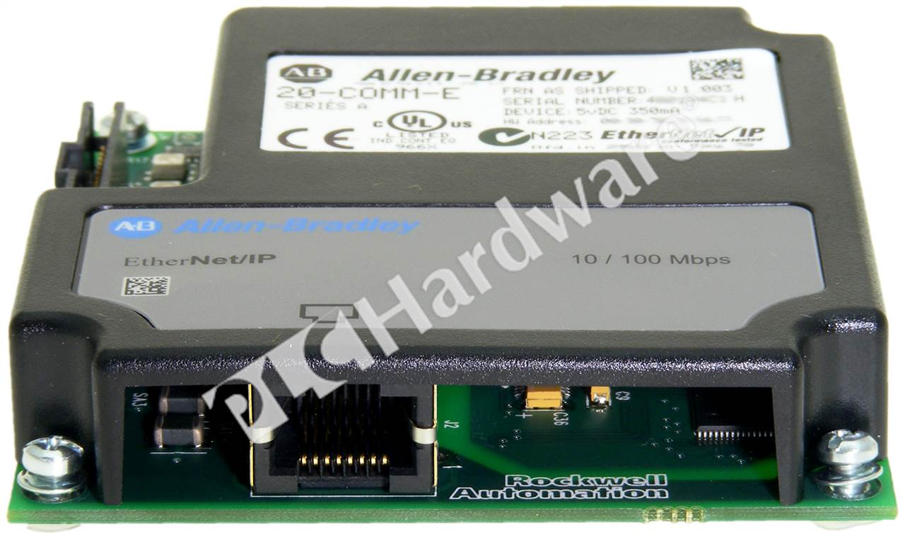 Module 20 Com PLC Hardware - Allen Bradley 20-COMM-E Series A, Surplus in Open Packaging