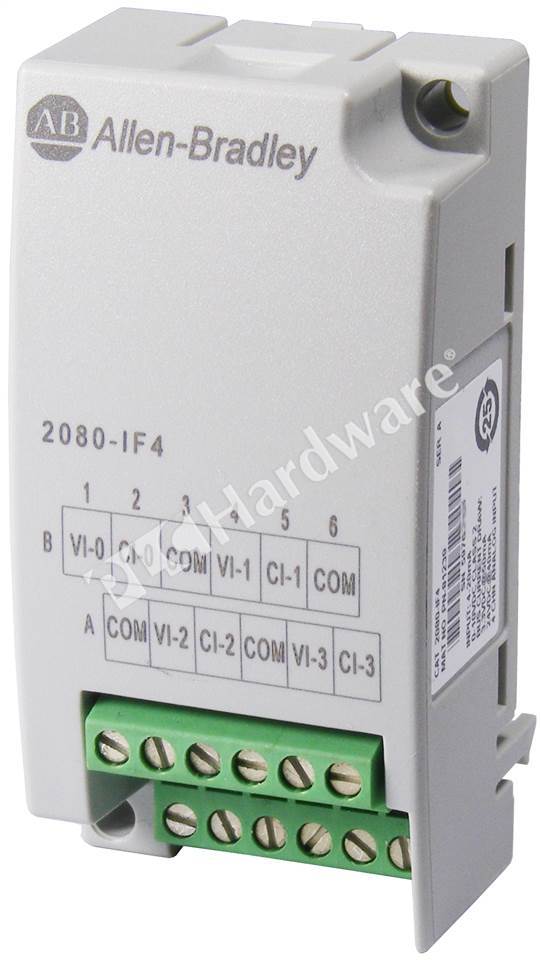 1PC Sealed New 2080-IF4 SER A Micro800 4-Channel Voltage//Current Input Module.