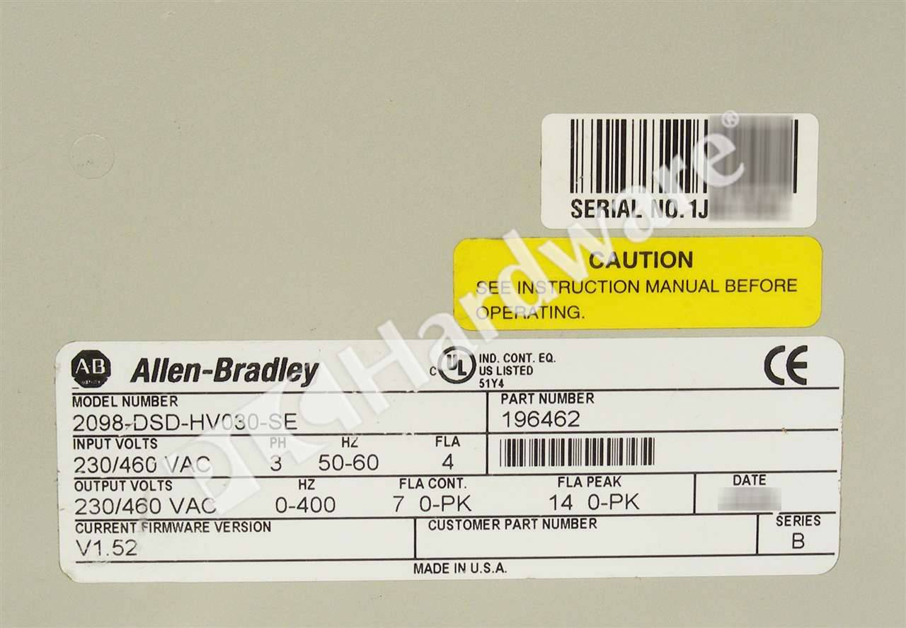 2098-DSD-HV030-SE/B 8