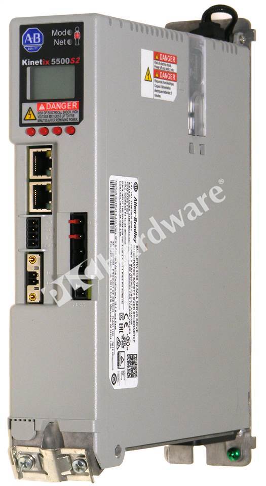 PLC Hardware: Allen-Bradley 2198-H015-ERS2 Kinetix 5500 Servo Drive, 12.5A