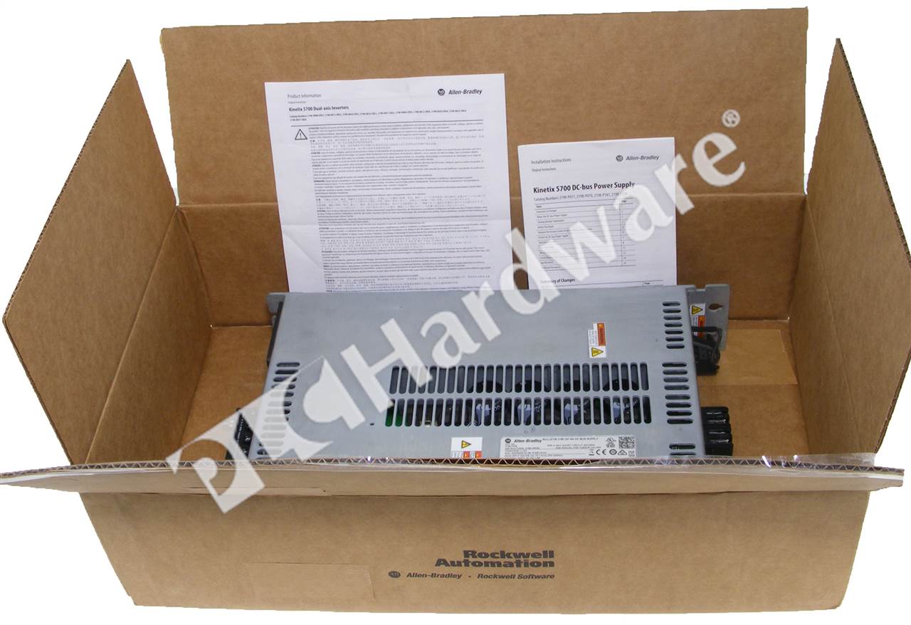 PLC Hardware: Allen Bradley 2198-P208 Kinetix 5700 DC Power Supply 480V 69A