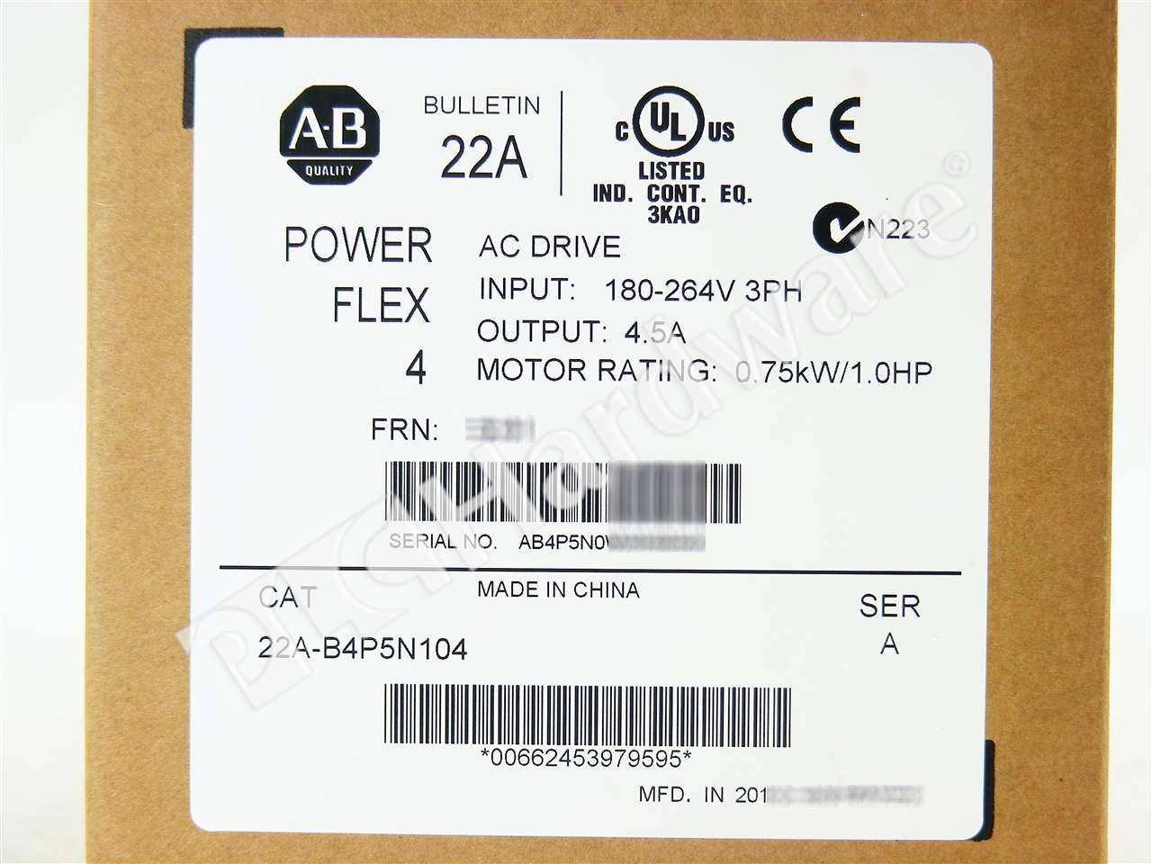 22A-B4P5N104 8