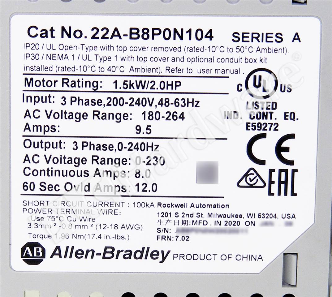 22A-B8P0N104 6