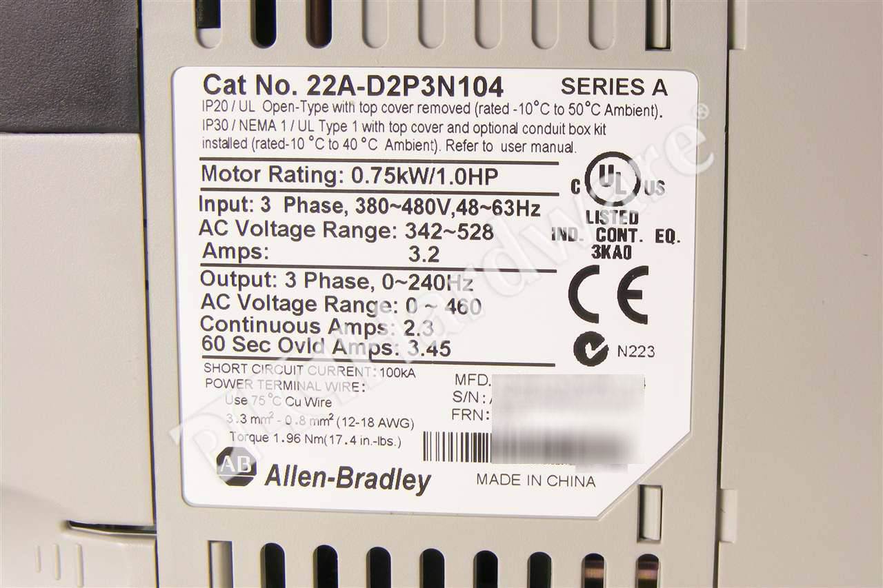 22A-D2P3N104 7