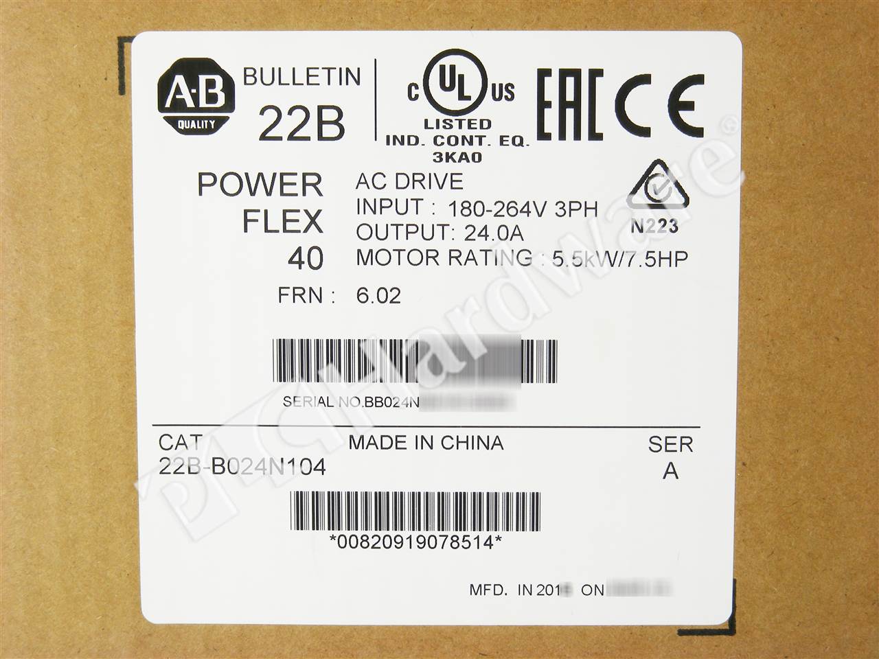 22B-B024N104 8