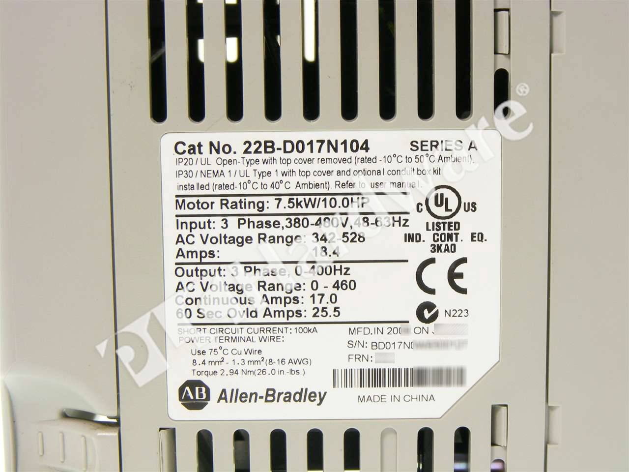 22B-D017N104 8
