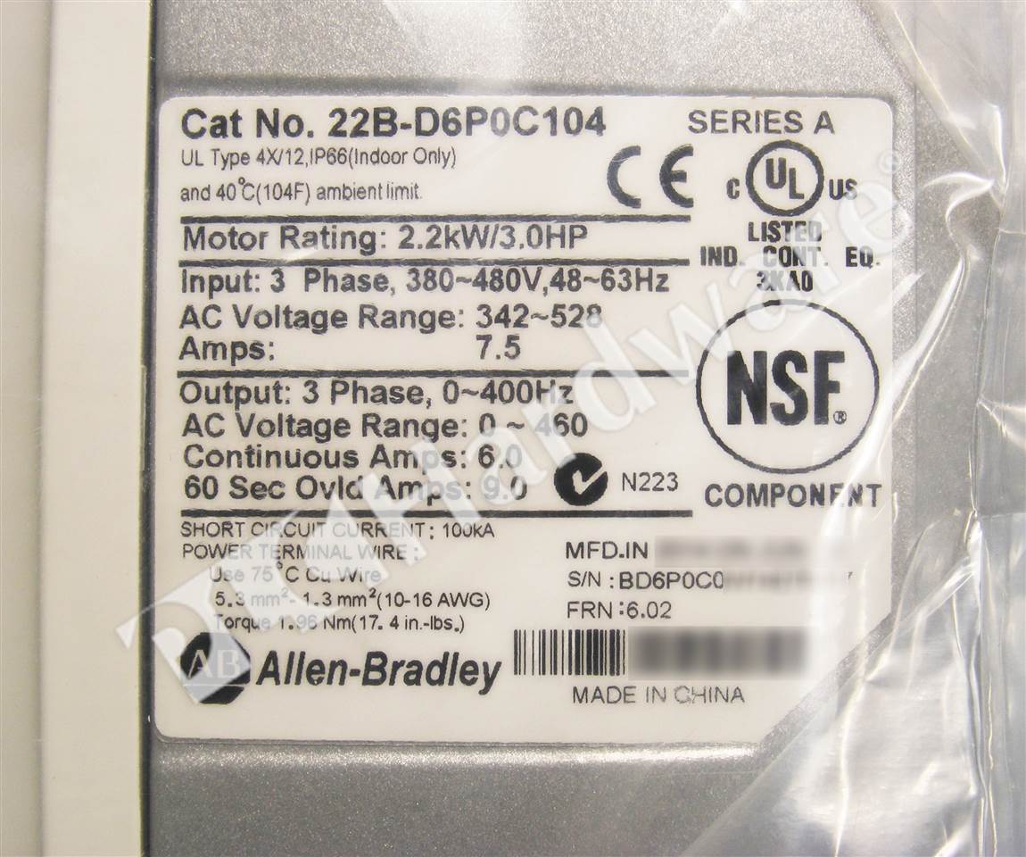 22B-D6P0C104/A 2