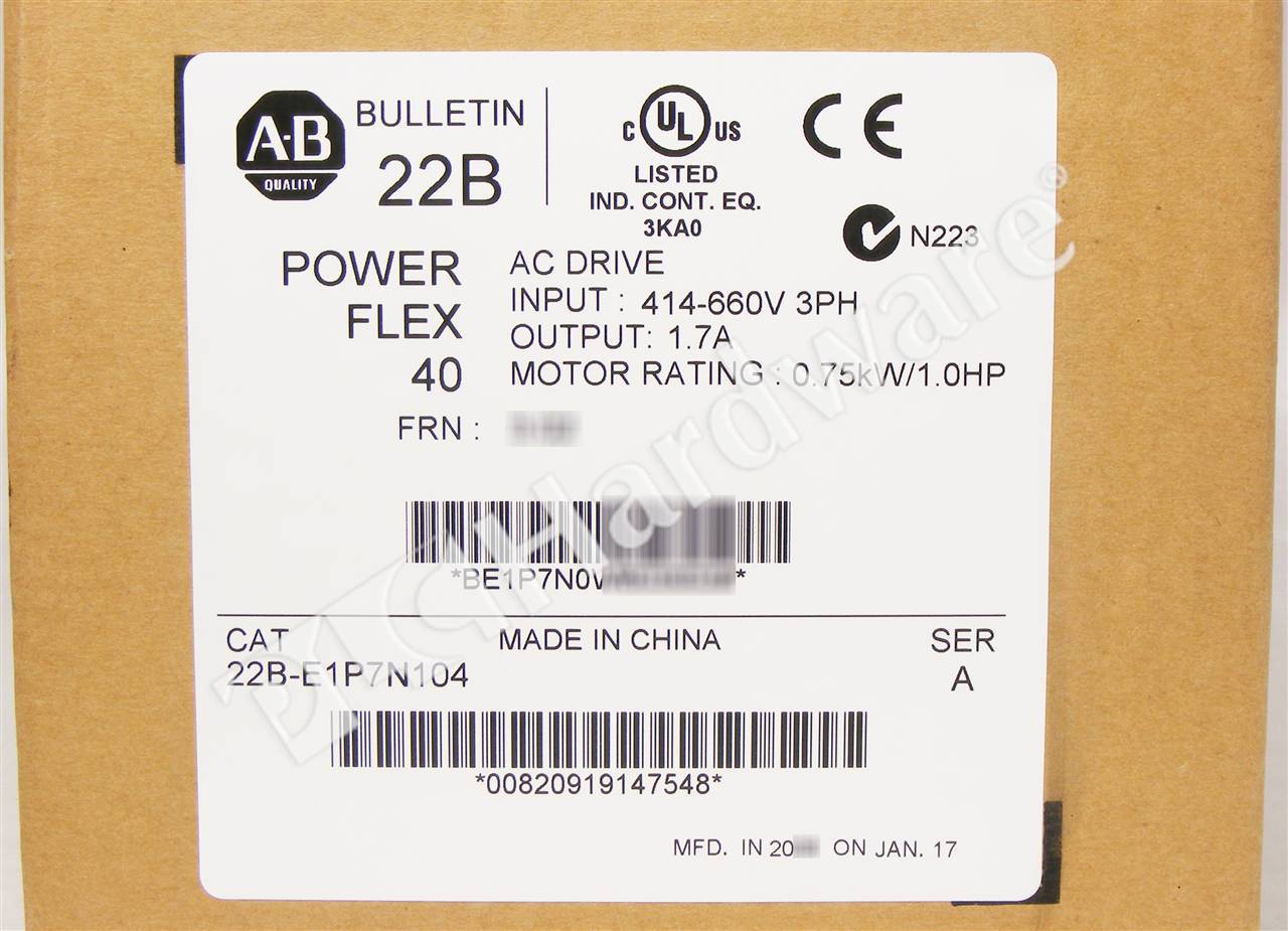 22B-E1P7N104 8