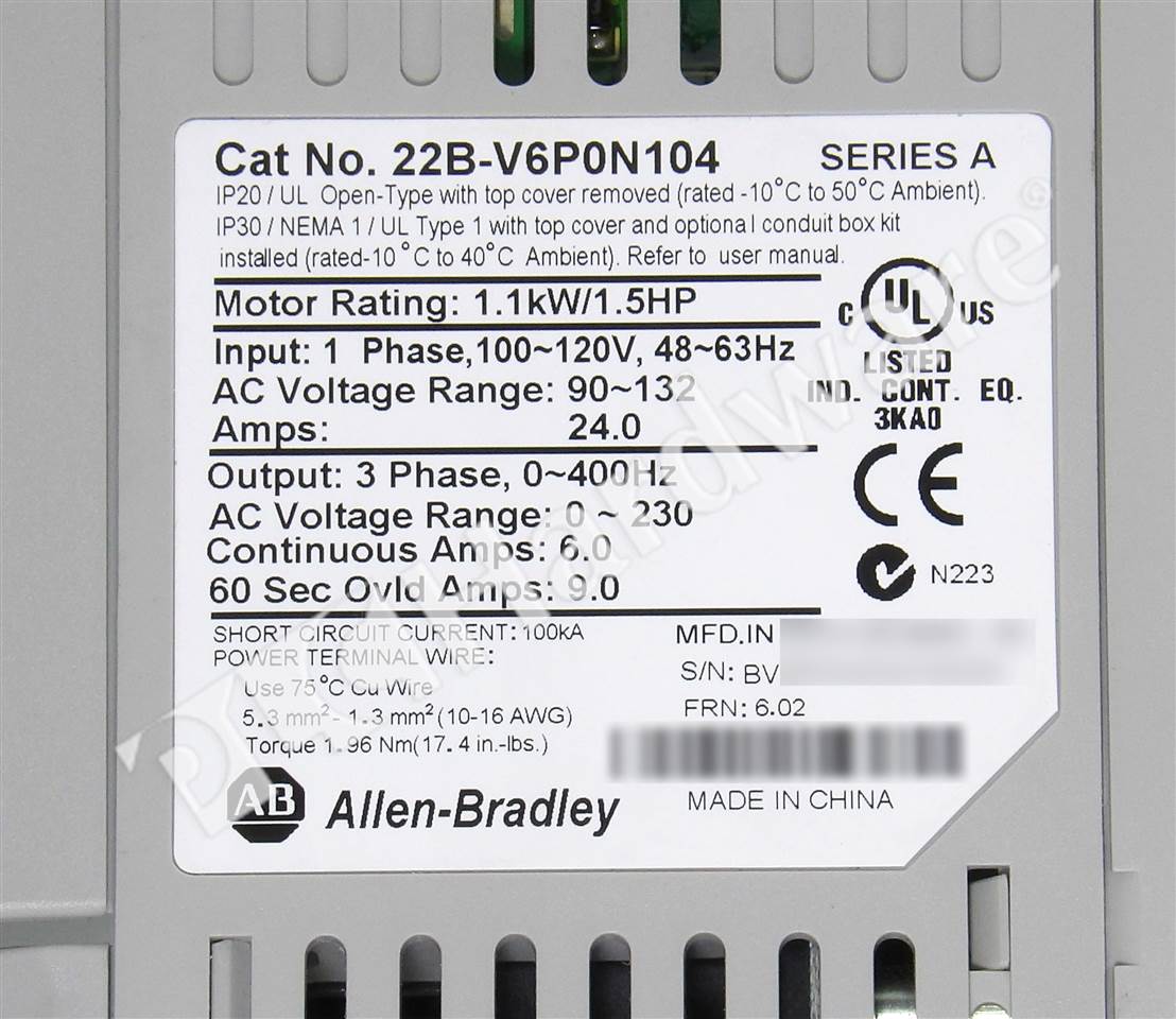 22B-V6P0N104 6