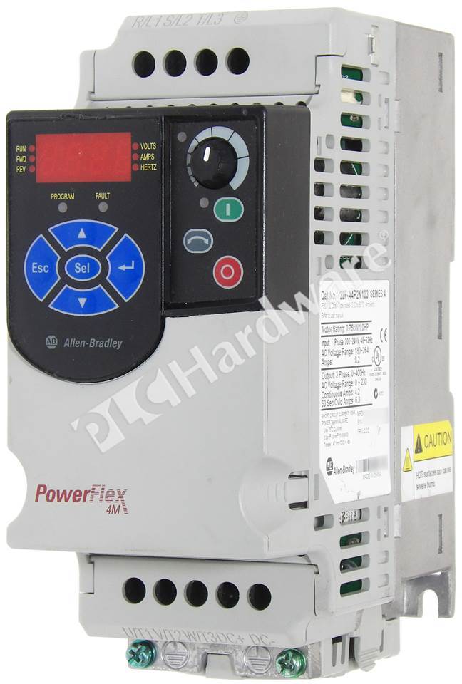 PLC Hardware: Allen-Bradley 22F-A4P2N103 PowerFlex 4M AC Drive