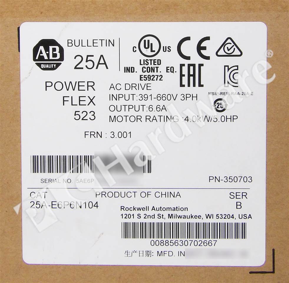 25A-E6P6N104 8