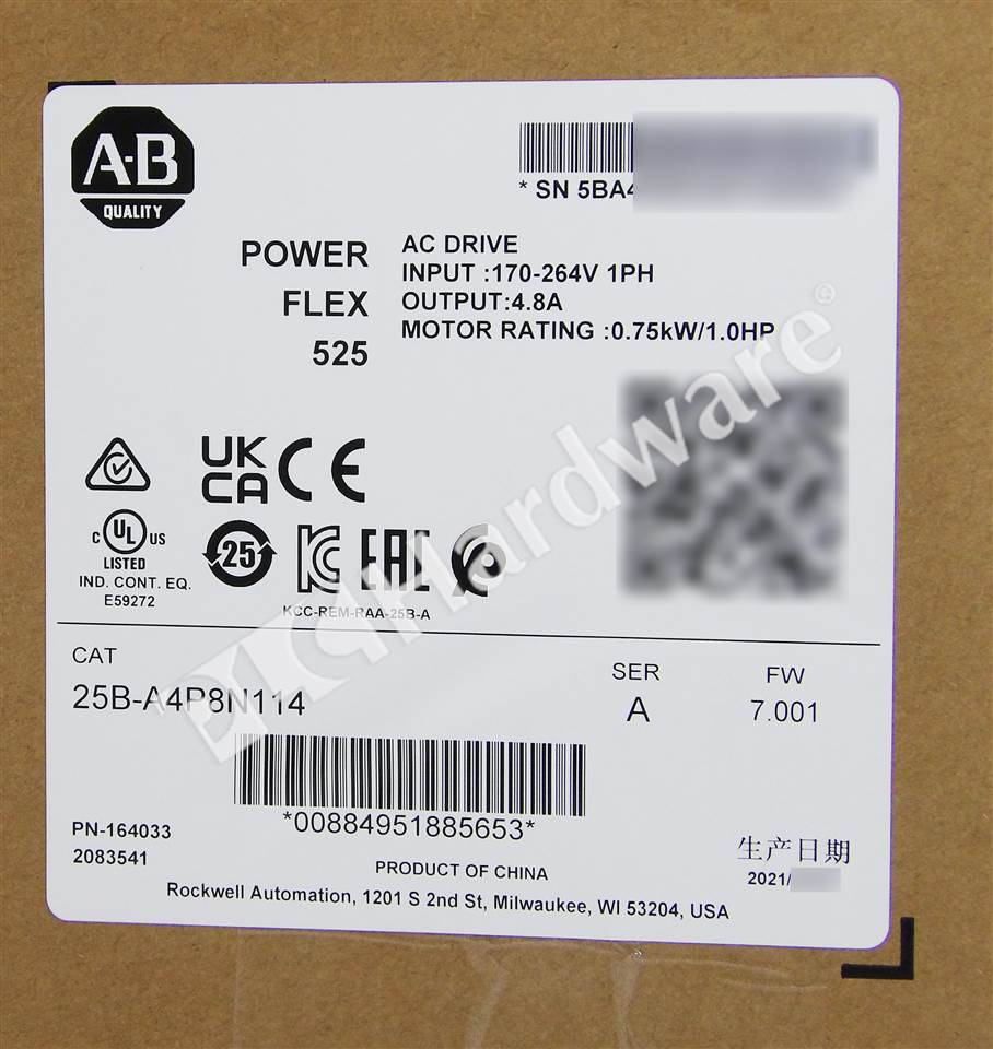 25B-A4P8N114/A 2