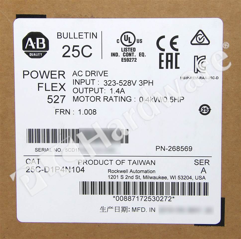 25C-D1P4N104 8