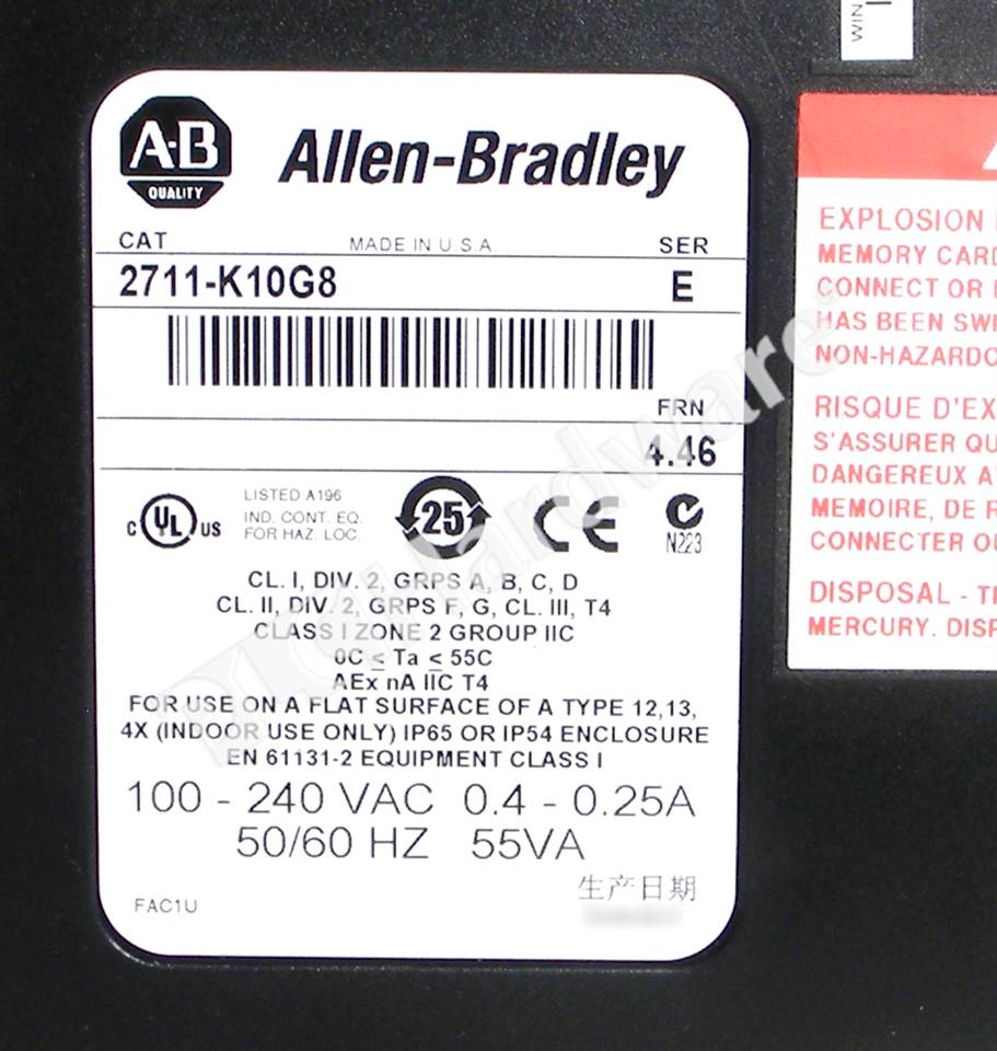 2711-K10G8/E 5
