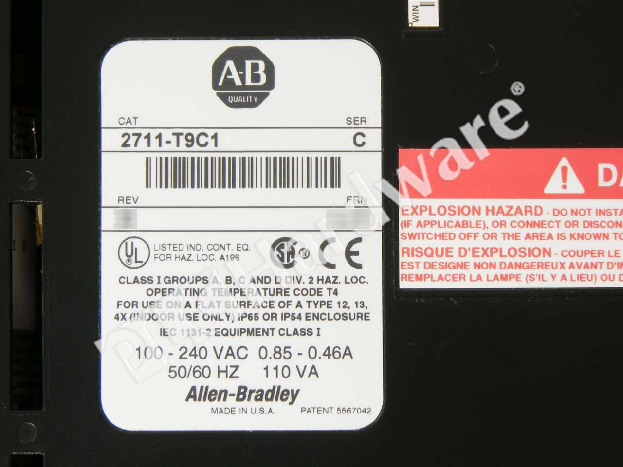 2711-T9C1/C 8