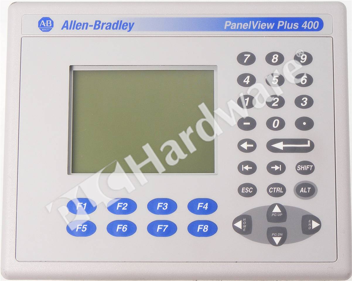 PLC Hardware: Allen-Bradley 2711P-K4M20D PanelView Plus 6 400