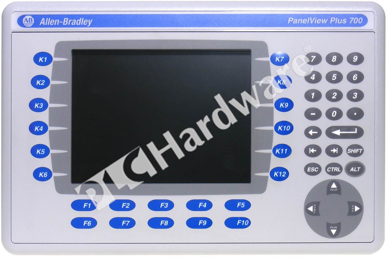 PLC Hardware: Allen-Bradley 2711P-K7C4A8 PanelView Plus 6 700 7-in