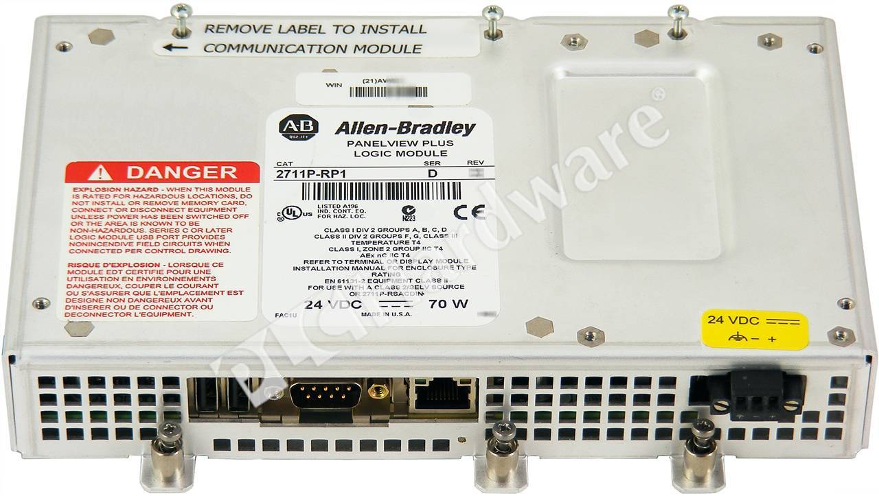 PLC Hardware - Allen Bradley 2711P-RP1 Series D, Used PLCH Packaging