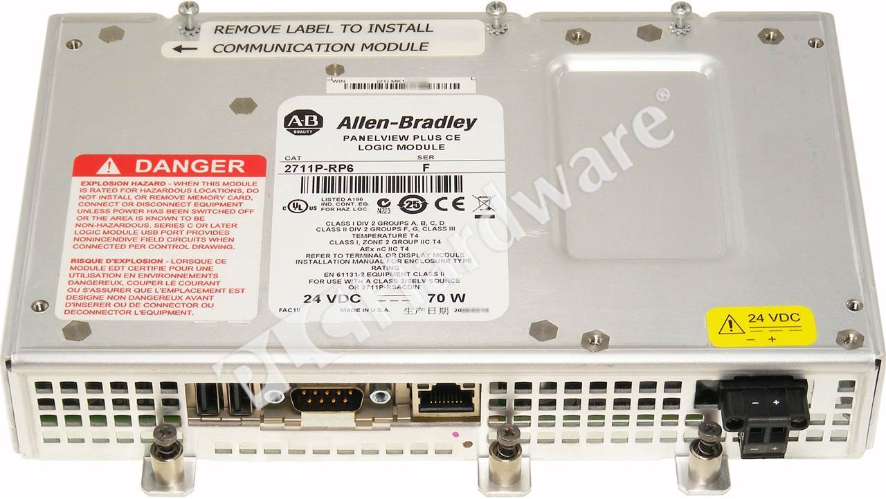 PLC Hardware - Allen Bradley 2711P-RP6 Series F, Surplus Open Pre-owned