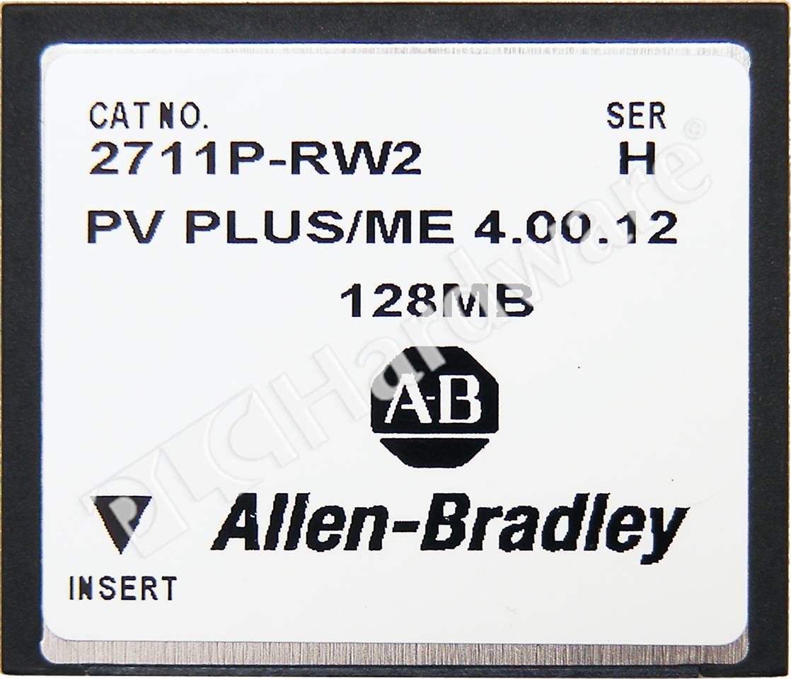PLC Hardware: Allen-Bradley 2711P-RW2 PanelView Plus 128MB CompactFlash ...