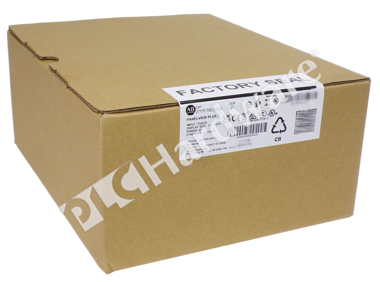 PLC Hardware: Allen-Bradley 2711P-T6C22D8S PanelView Plus 7 Color/Touch ...