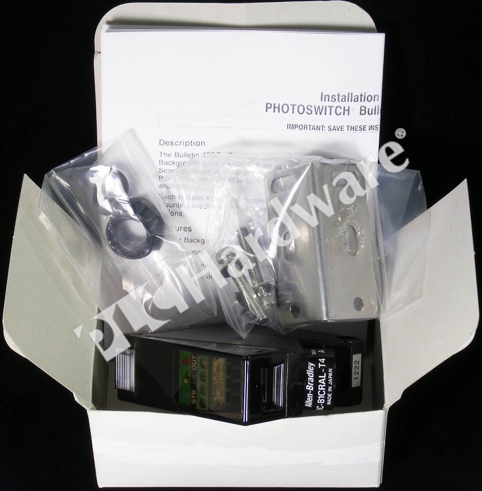 PLC Hardware: Allen Bradley 42BC-B1CRAL-T4 PHOTOSWITCH Photoelectric Sensor
