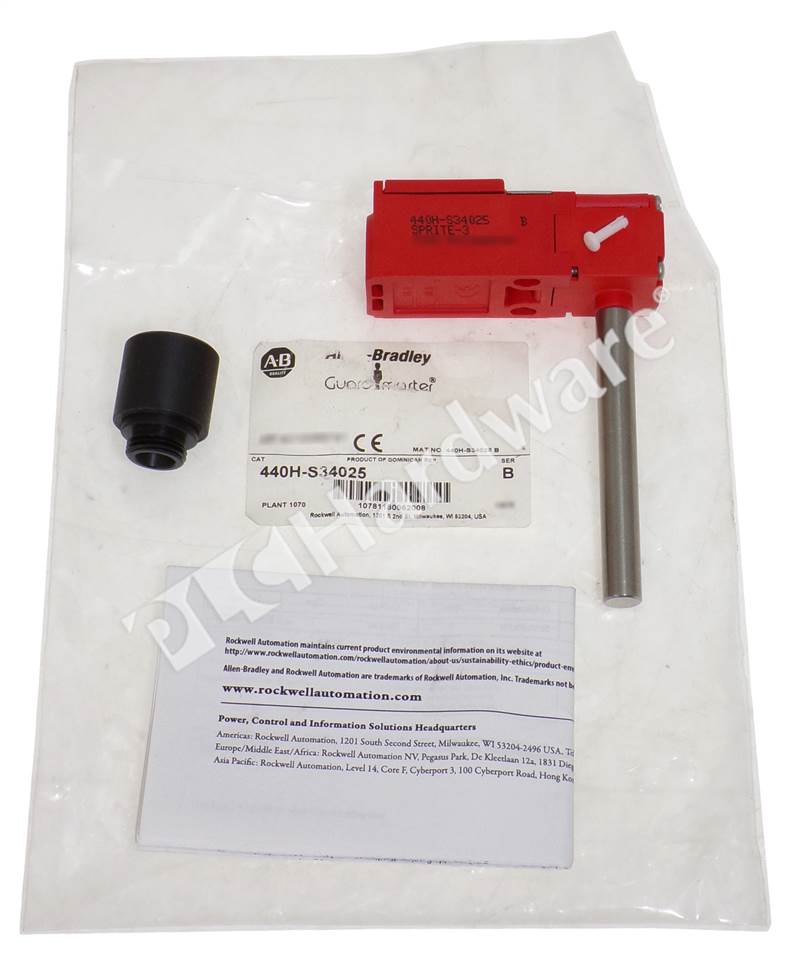 PLC Hardware - Allen Bradley 440H-S34025 Series B, Surplus Sealed Pre-owned