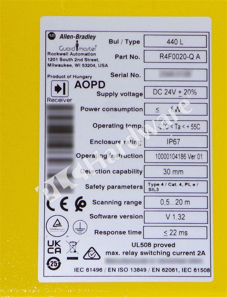 440L-R4F0020-Q/A 6