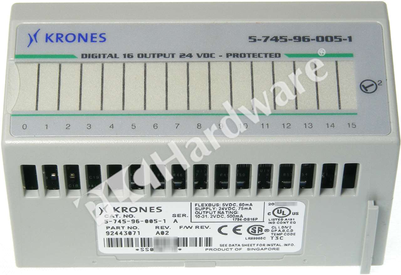 KRONES 5-745-96-005-1 SER A OUTPUT MODULE