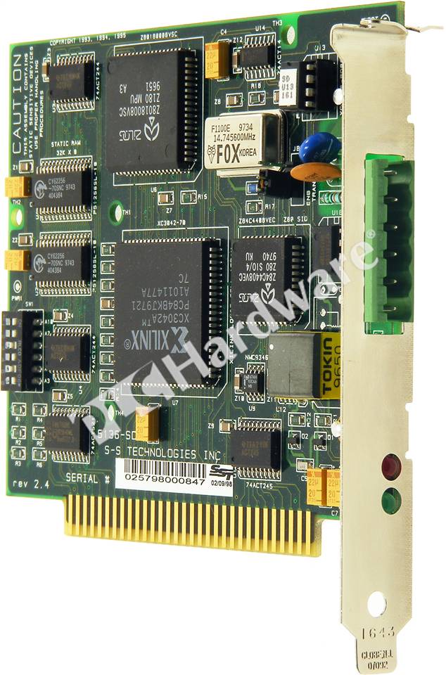 PLC Hardware: SST Woodhead 5136-SD-ISA Data Highway Plus (DH+) Comm. Card, ISA