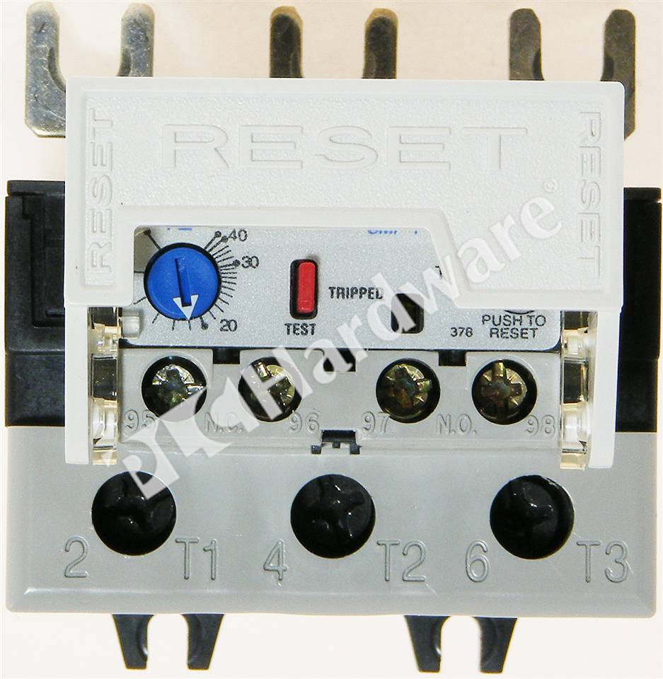 Tested A SERIES 14-45A OVERLOAD RELAY 592-A2JC Used 