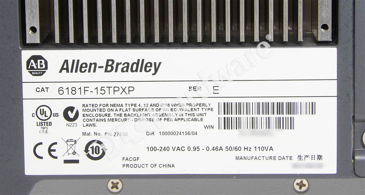 6181F-15TPXP/E 7