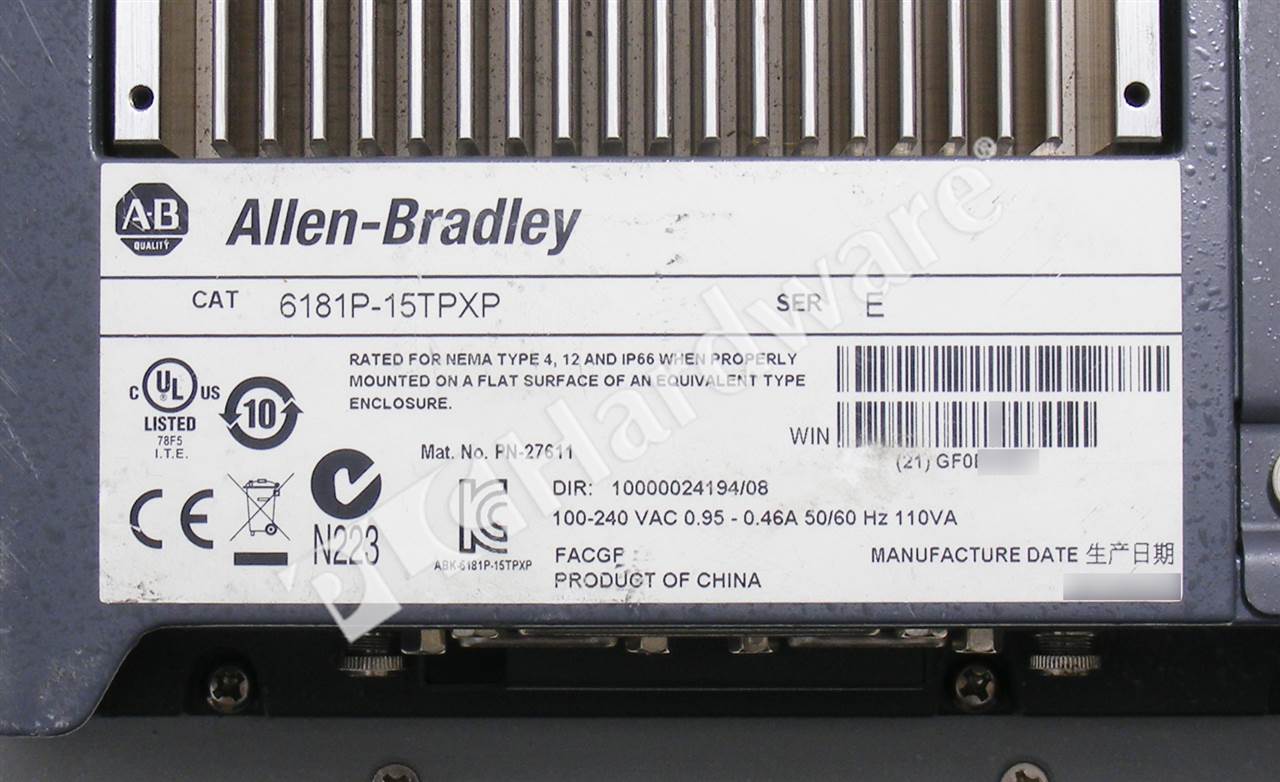 6181P-15TPXP/E 8