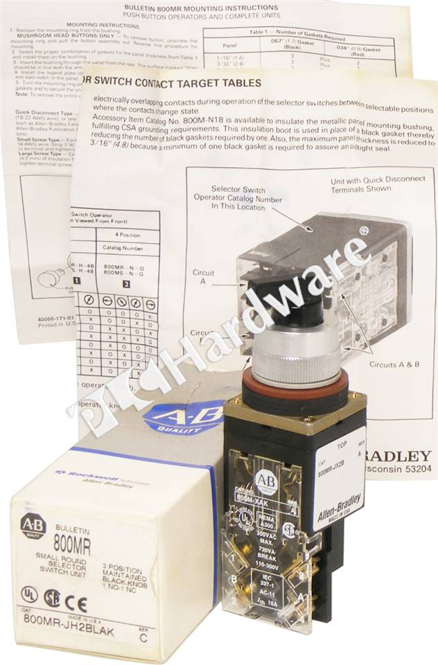 Show large image 800MR-JH2BLAK/C