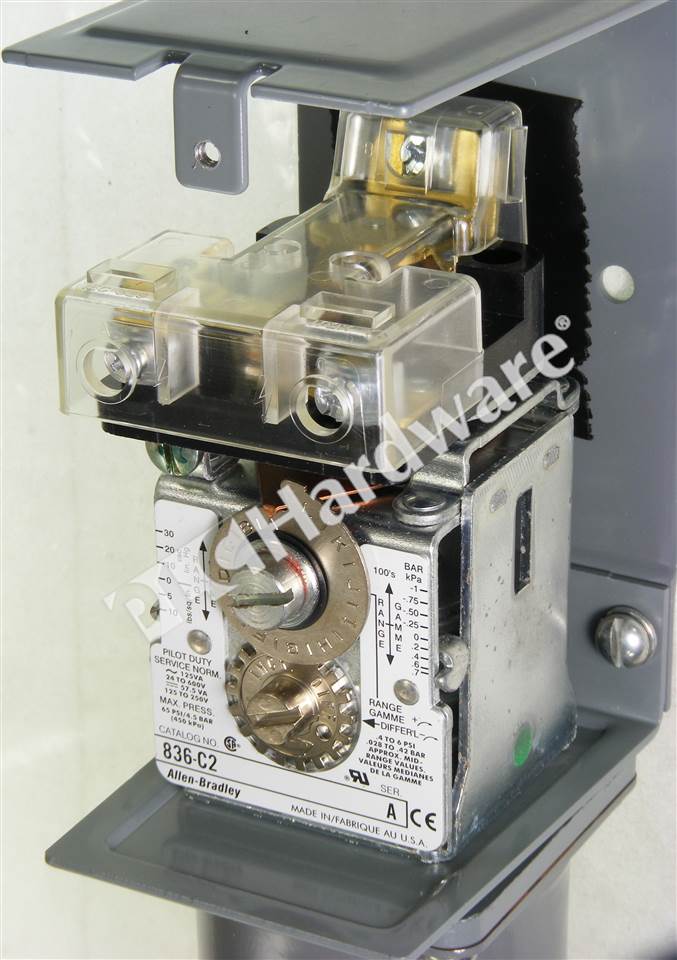 PLC Hardware: Allen-Bradley 836-C2A Industrial Enclosure, Type 1