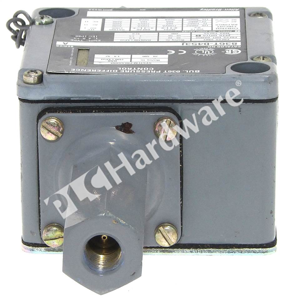 PLC Hardware - Allen Bradley 836T-D453J Series A, Used PLCH Packaging
