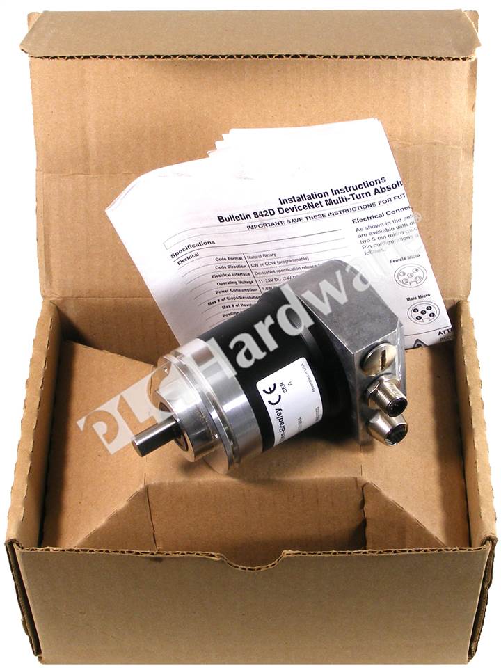 PLC Hardware: Allen-Bradley 842D-60131331BXA DeviceNet Absolute Encoder