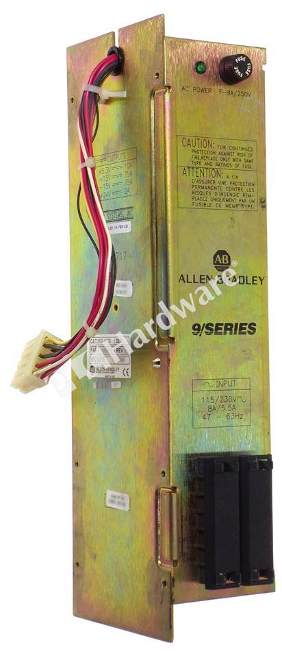 PLC Hardware - Allen Bradley 8520-PS2B Series A, Surplus Open Pre-owned