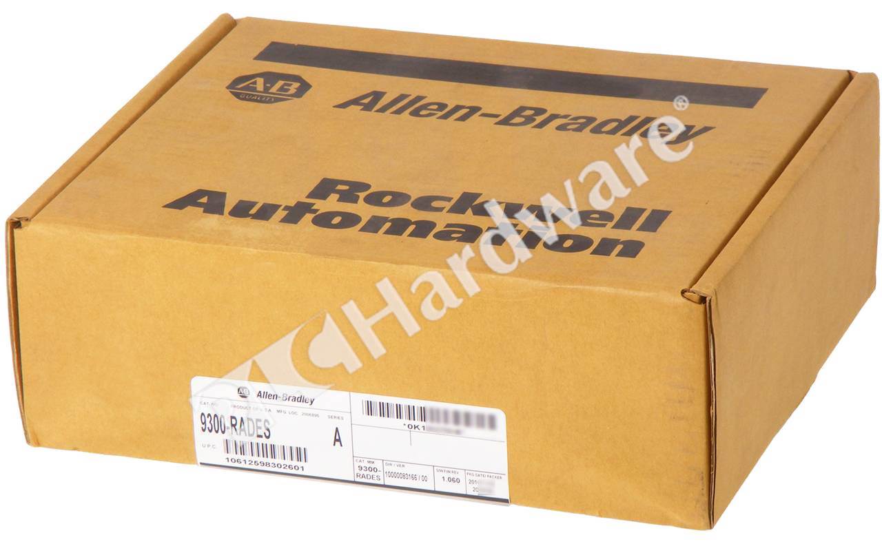 PLC Hardware - Allen Bradley 9300-RADES Series A, Surplus Sealed Pre-owned